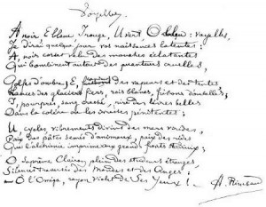 voyelles rimbaud commentaire