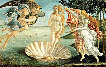 la naissance de vénus de botticelli