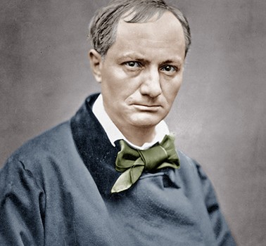 portrait de baudelaire