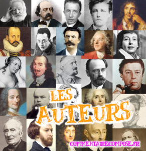 auteurs de la littérature française