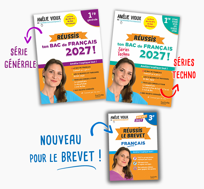 Amélie Vioux livre bac de français