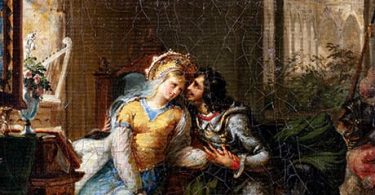 la nuit d'amour entre Lancelot et la reine Guenièvre